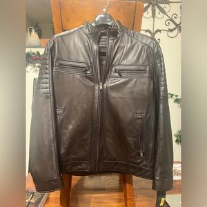 NEW Men’s RoundTree & Yorke Leather Jacket